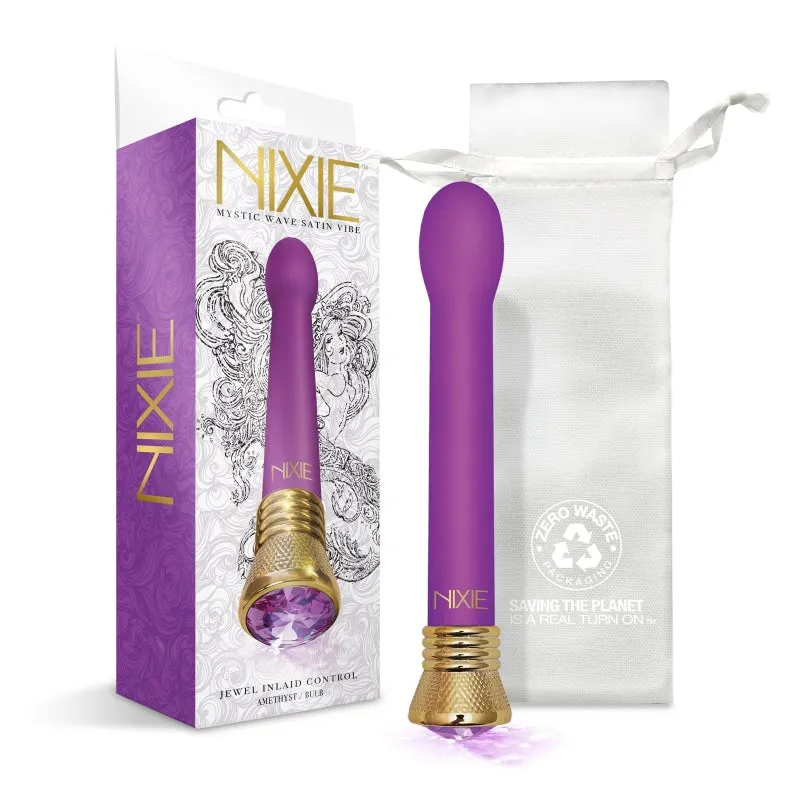 Nixie Jewel Satin Bulb Vibe 10 Function - Amethyst