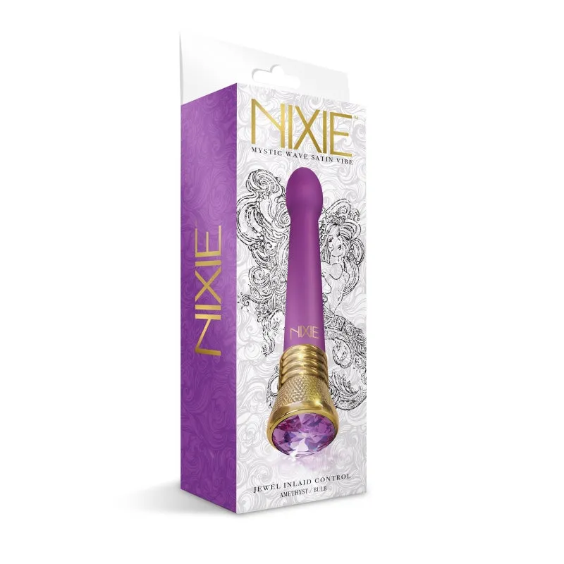 Nixie Jewel Satin Bulb Vibe 10 Function - Amethyst