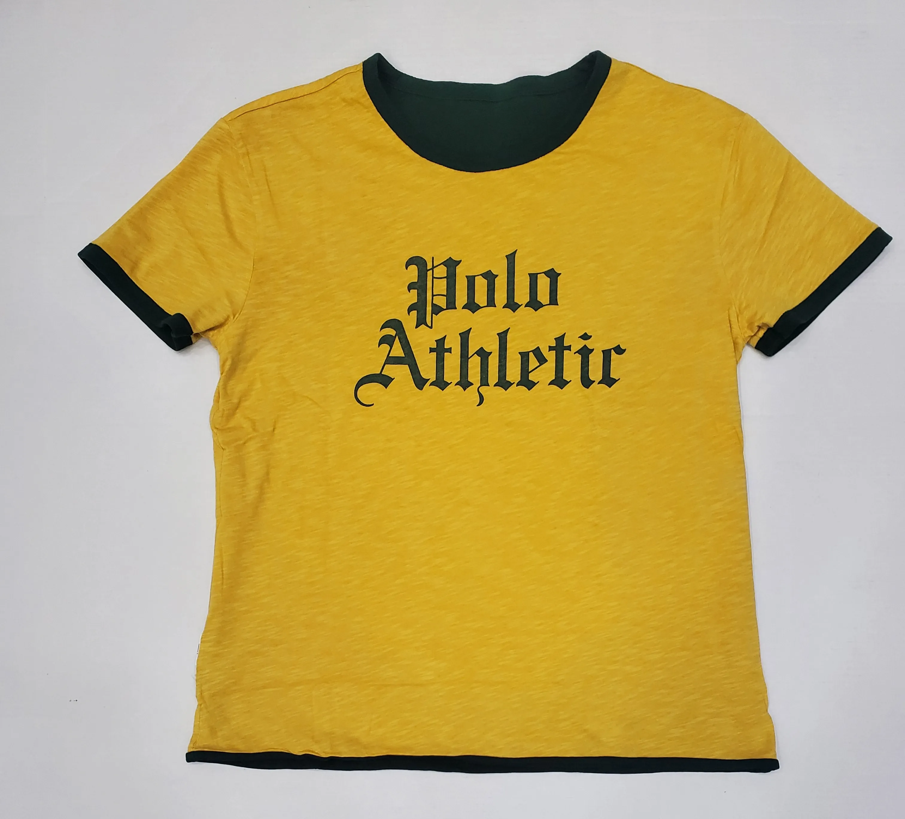 Nwt Polo Ralph Green/Yellow Reversible Athletic Tee