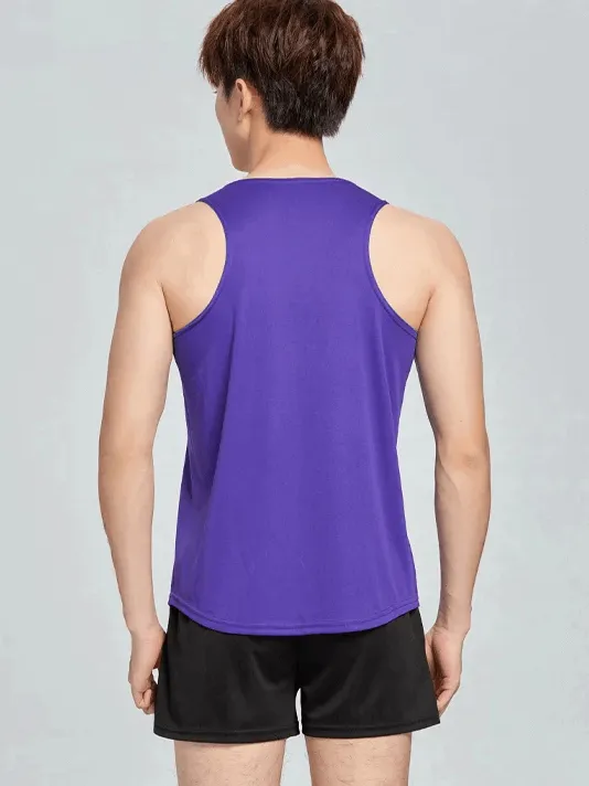 O-Neck Tank and Black Shorts - Athletic Running Set - SF2038