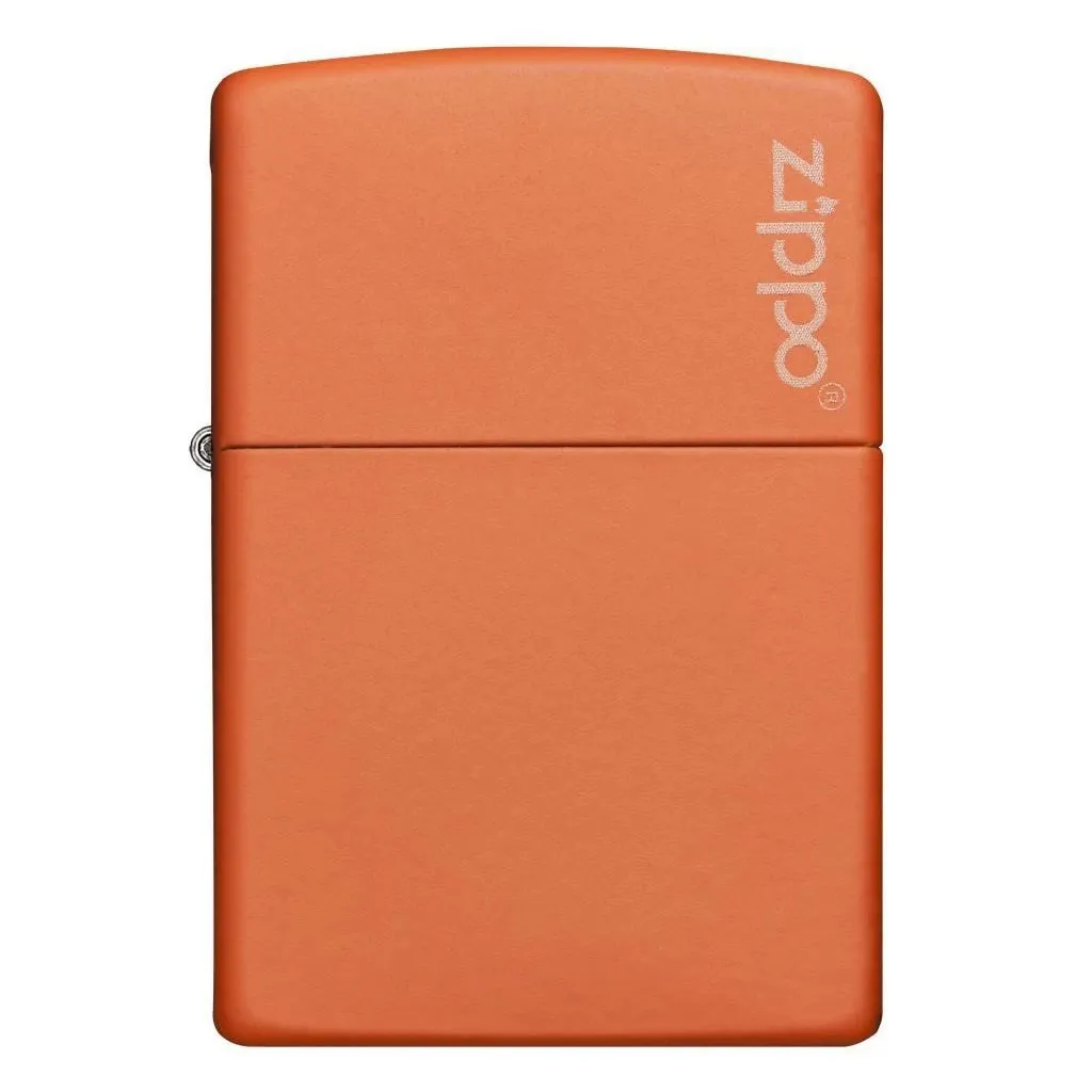 Orange Matte with Zippo Logo