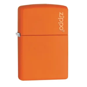 Orange Matte with Zippo Logo