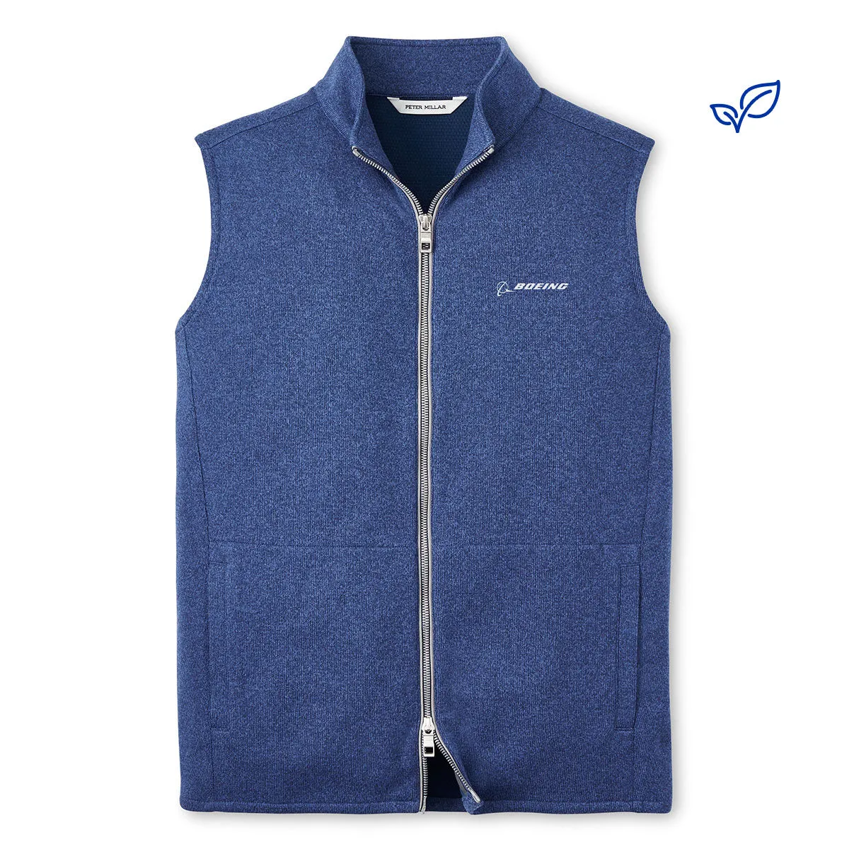 Peter Millar Boeing Men’s Crown Sweater Fleece Vest