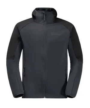 Phantom Grey - Hooded softshell jacket (NL)