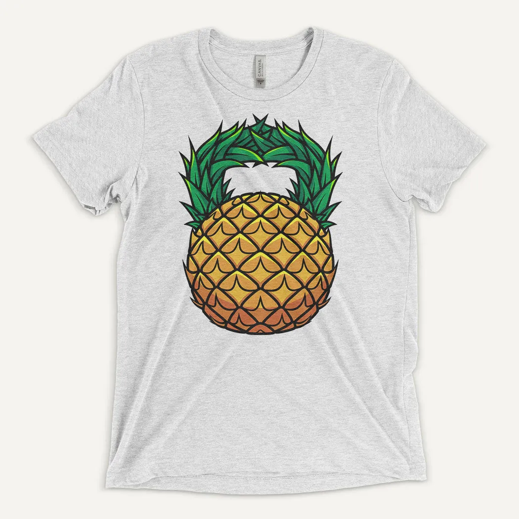 Pineapple Kettlebell Design Men's Triblend T-Shirt