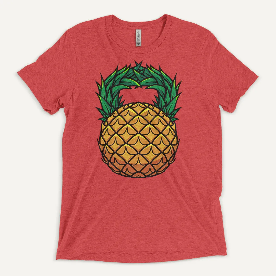 Pineapple Kettlebell Design Men's Triblend T-Shirt