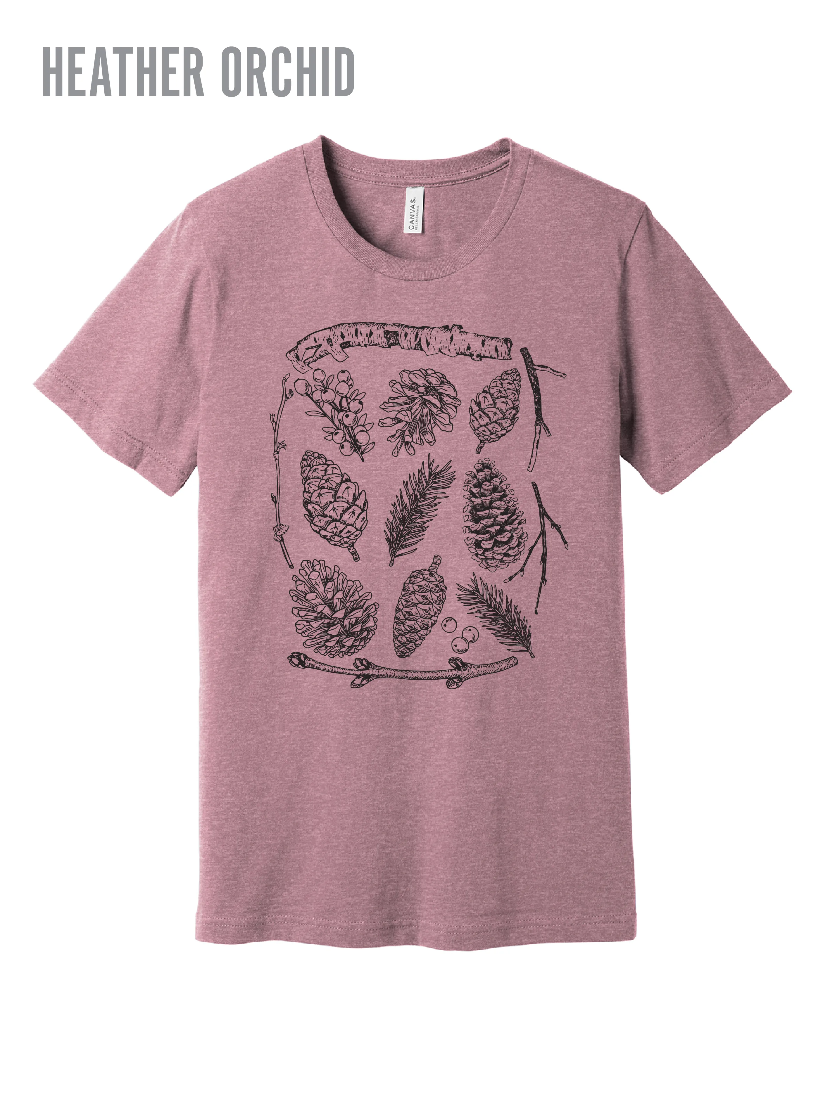 Pinecones · Heather T-Shirt