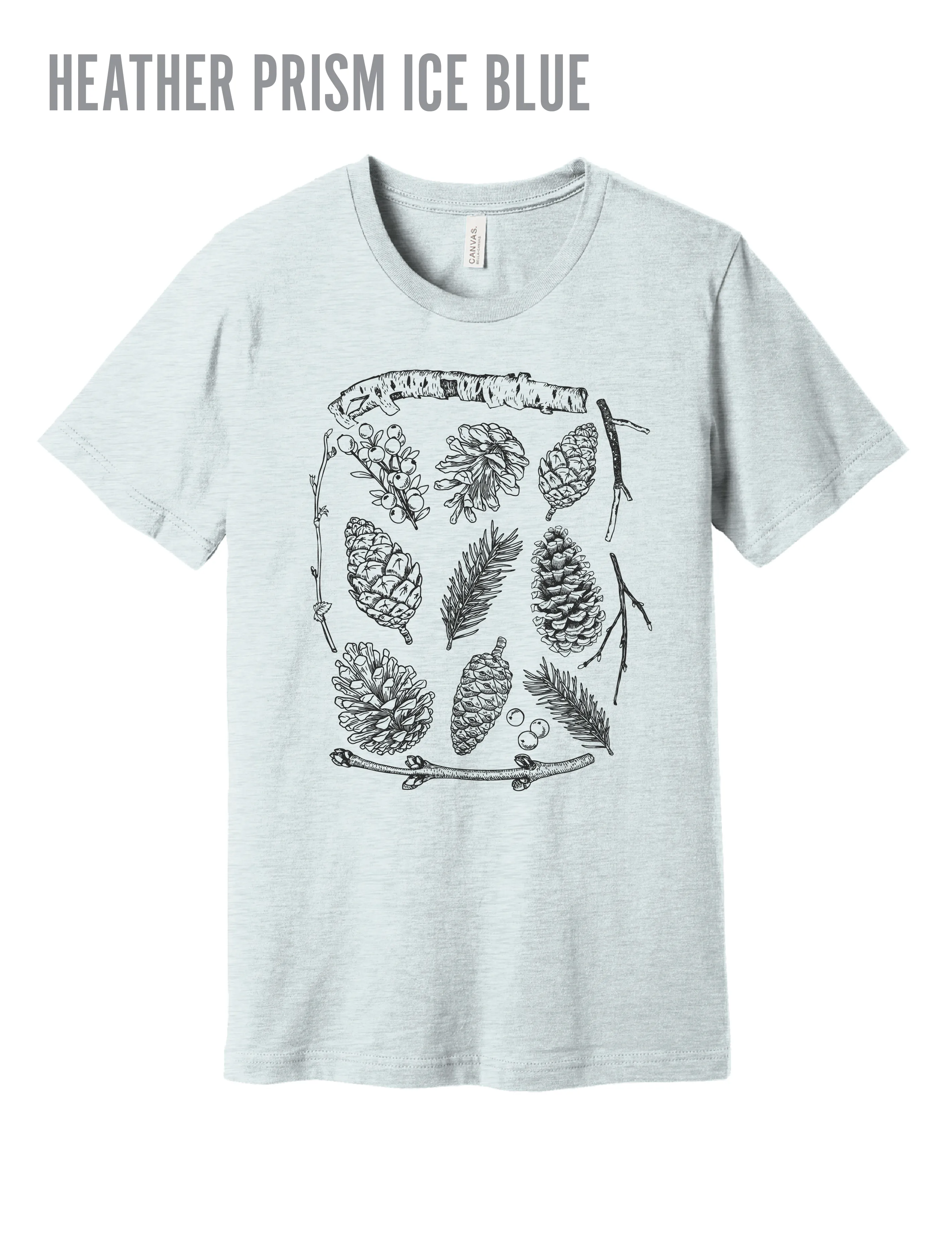 Pinecones · Heather T-Shirt