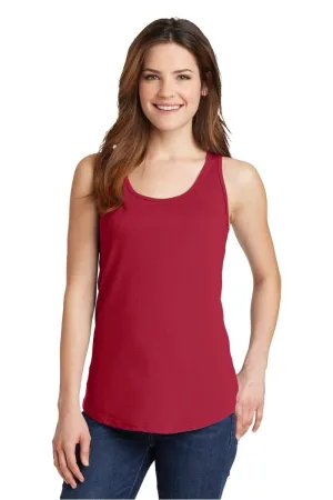 Port & Company ®  Ladies Core Cotton Tank Top.  LPC54TT, Basic Colors