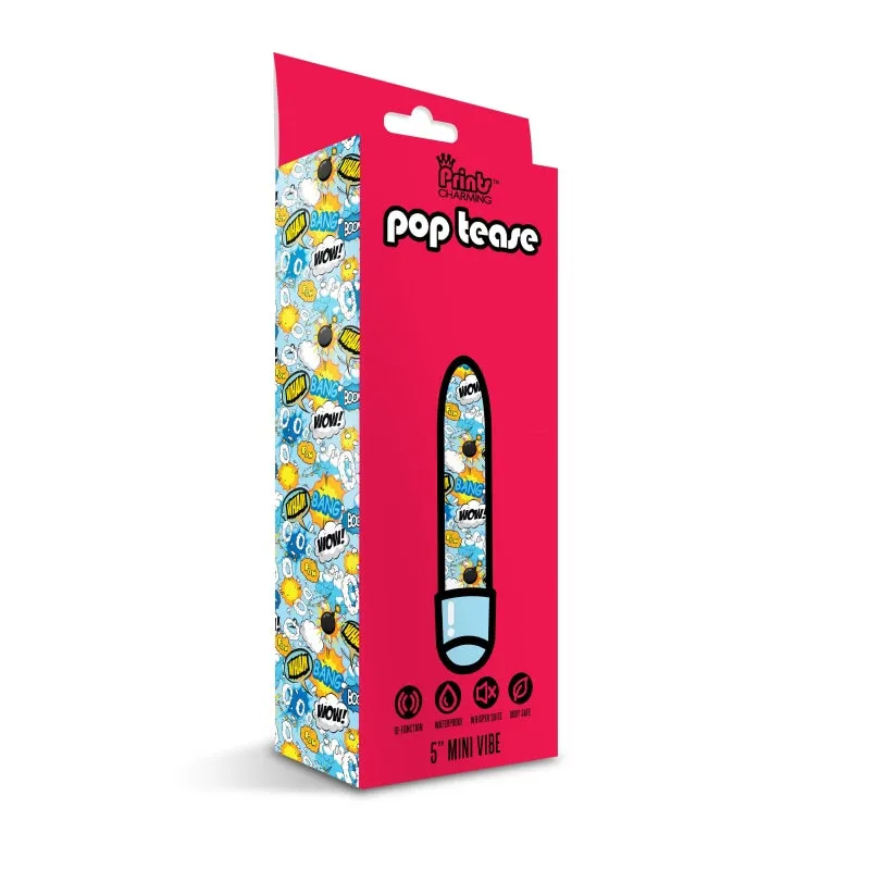 Prints Charming Pop Tease 5 Inch Mini Vibe - Wham Blue