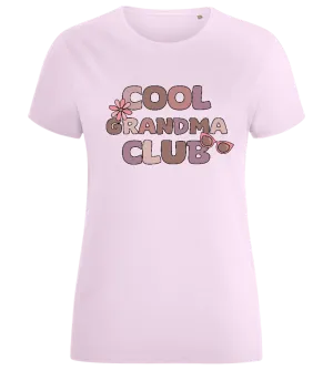 Retro Cool Grandma Club Design - Comfort women's fitted t-shirt