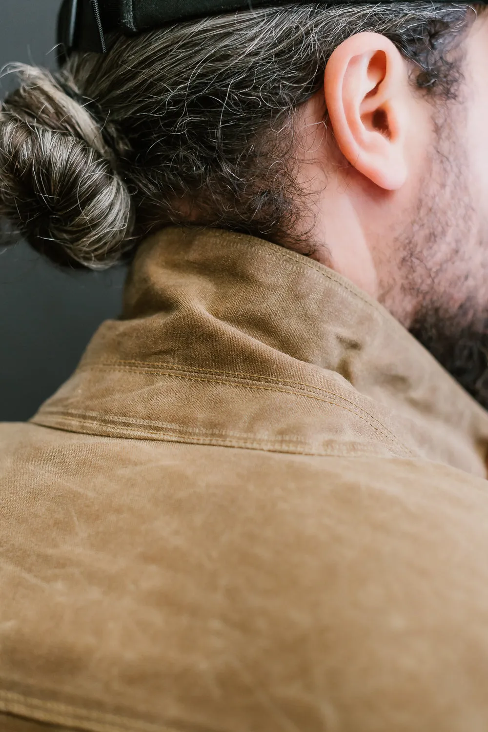 RJ1 Riders Jacket - Rust Waxed Canvas