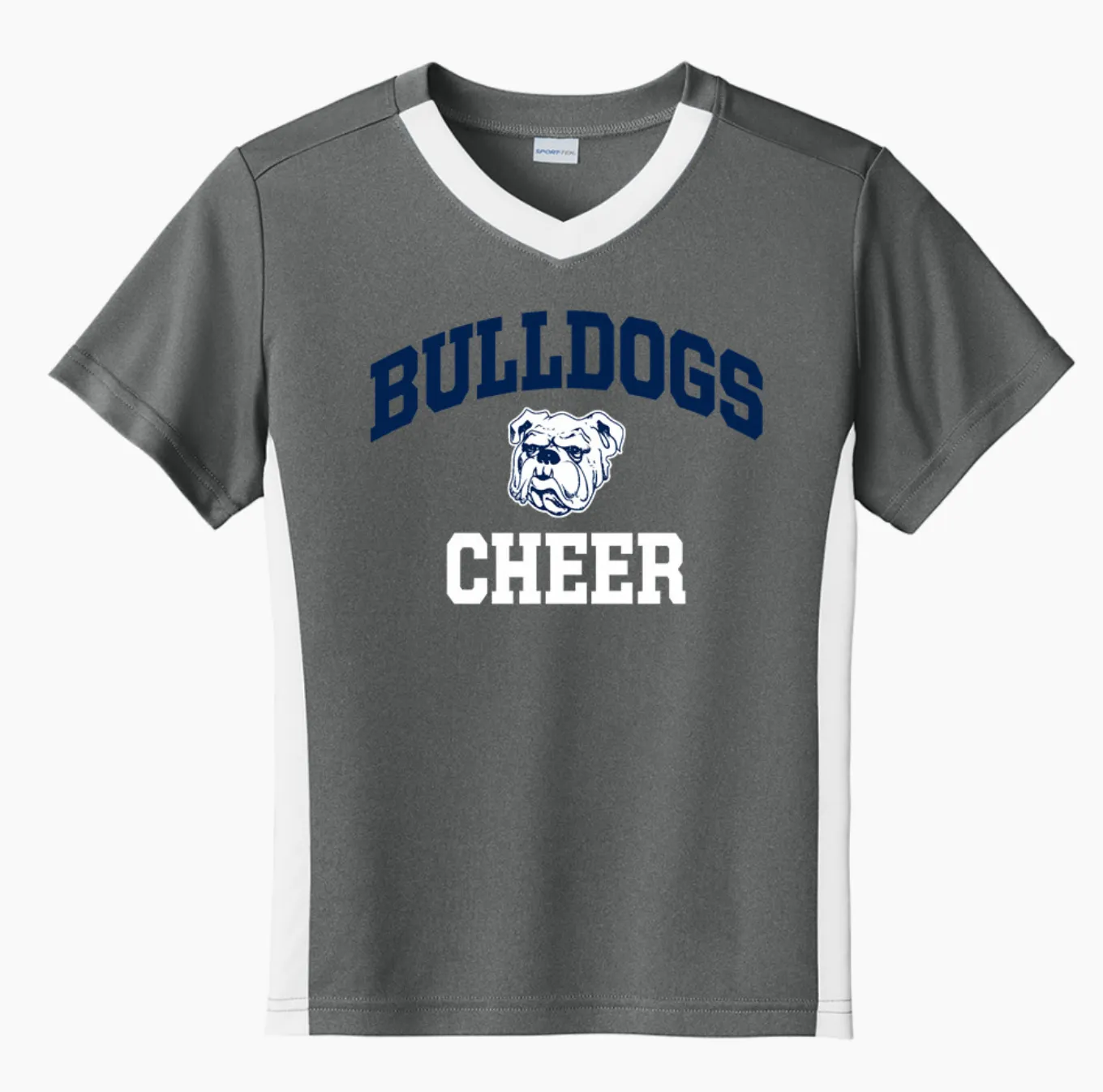 Saint Bridget Cheer Sport-Tek Youth Competitor United Short-Sleeve V-Neck Tee