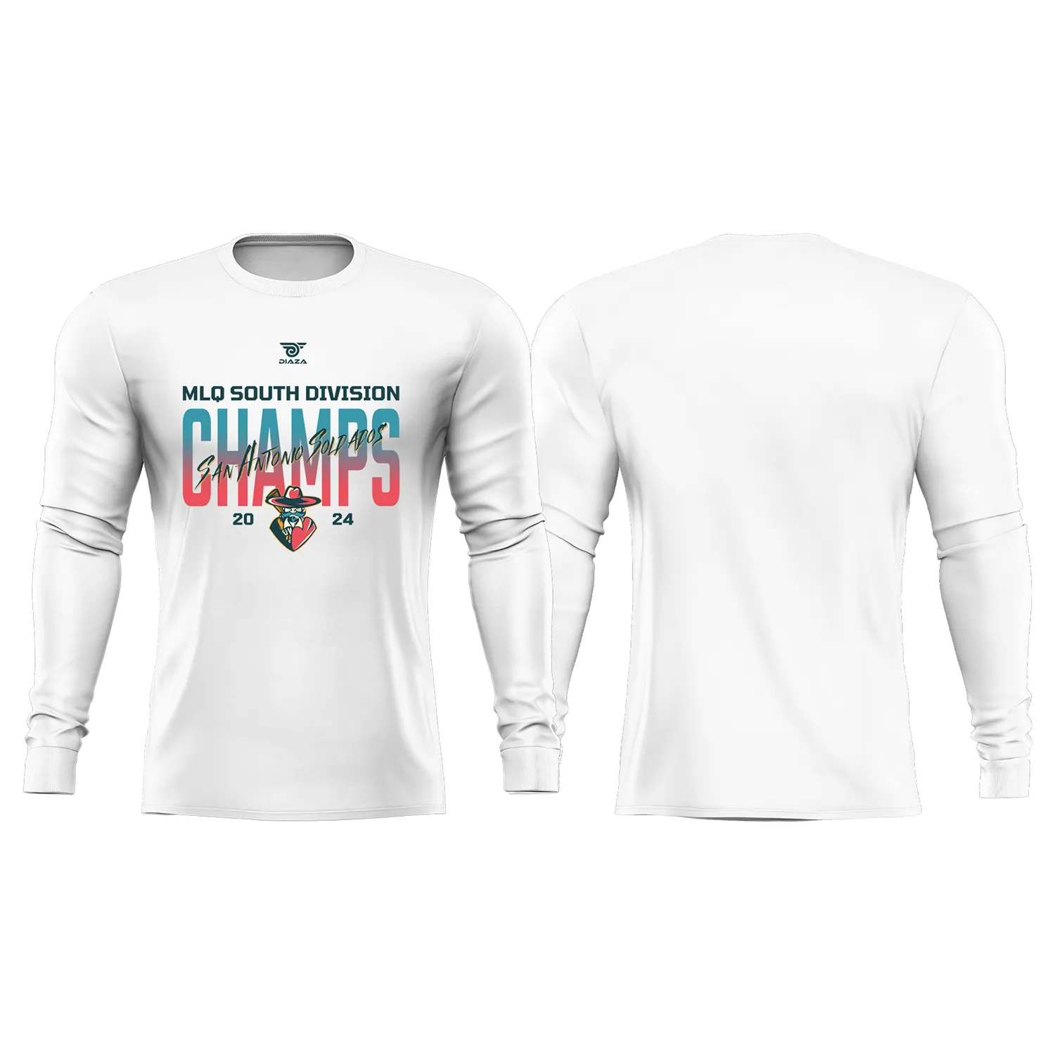 San Antonio Soldados Dipro Shirt White Long Sleeve