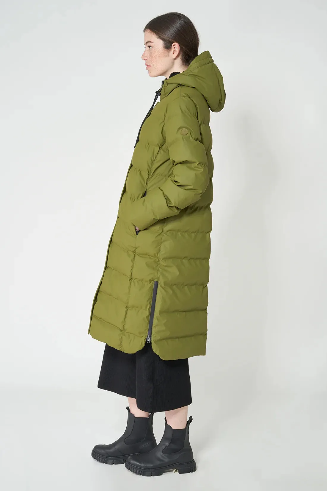 Tanta Puddle Puffer Coat Sphagnum