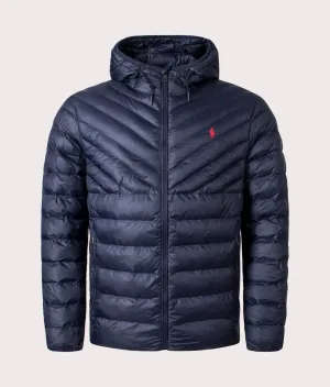 Terra Chvron Hooded Jacket