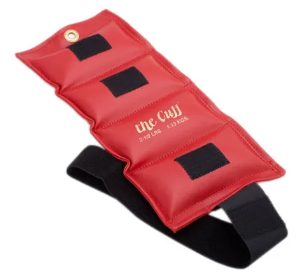 The Cuff Original Ankle and Wrist Weight, Red (2.5 lb.)