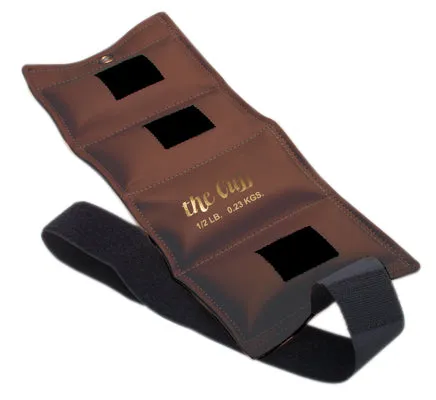 The Cuff Original Ankle and Wrist Weight, Walnut (0.5 lb.)