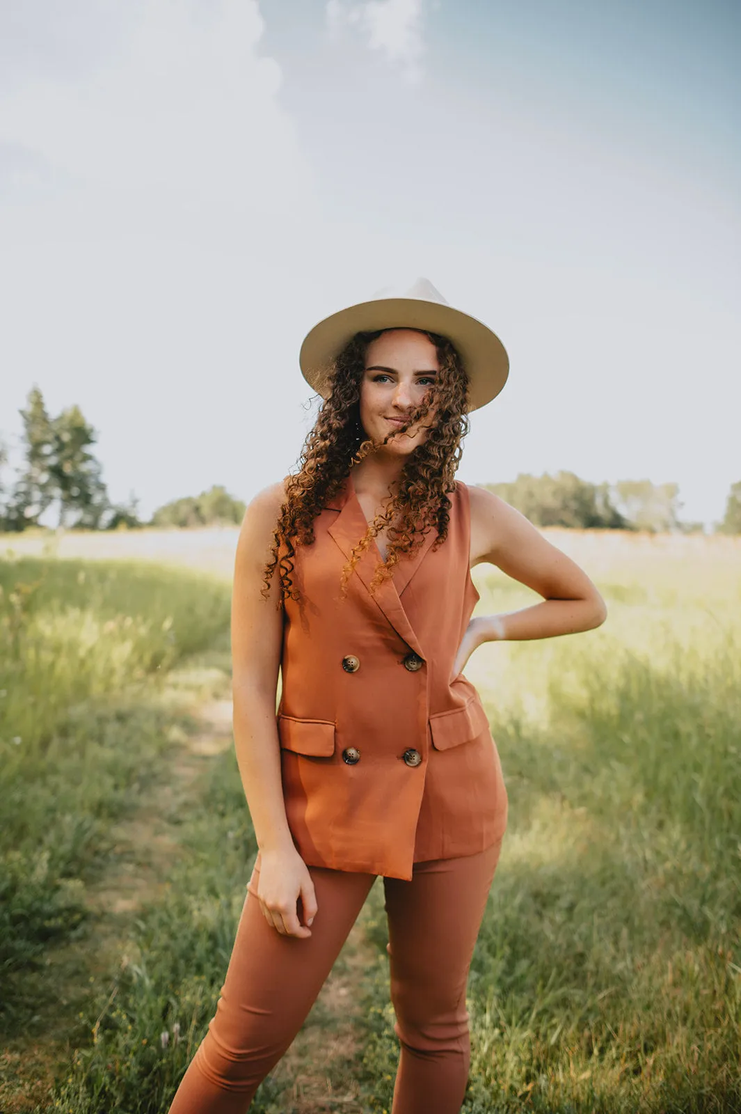 The Halo Blazer Vest