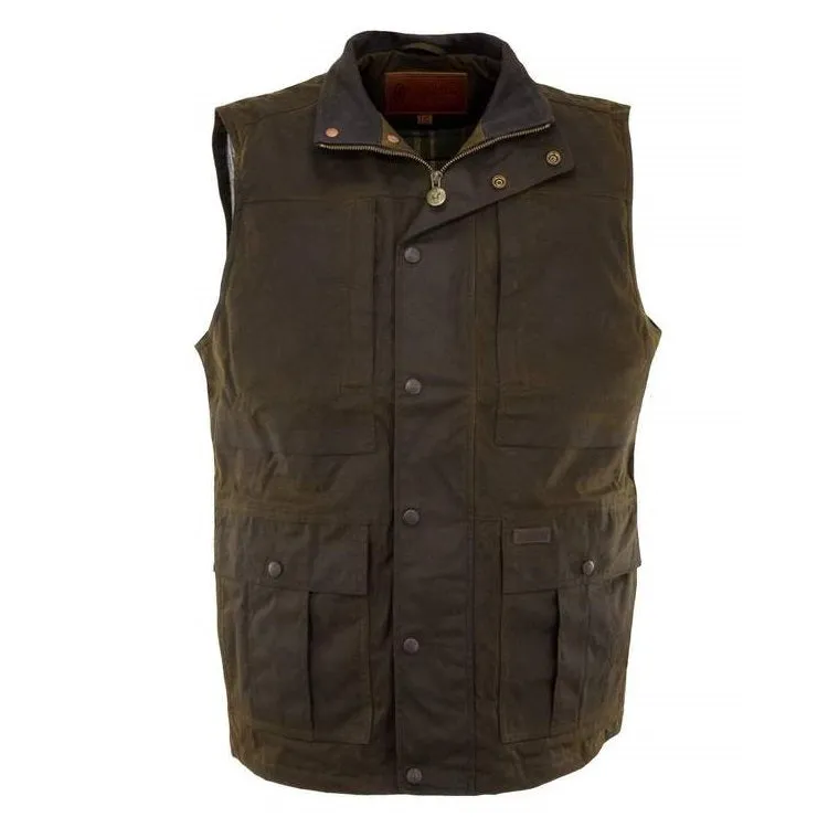 The Outback Trading Company Men's "Deer Hunter" Oilskin Vest