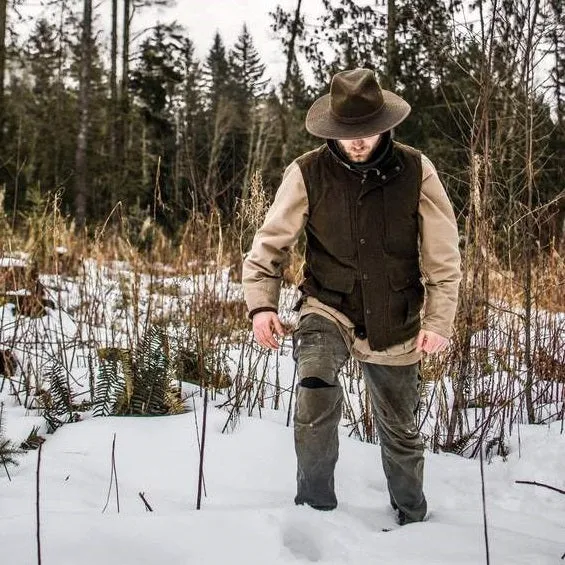 The Outback Trading Company Men's "Deer Hunter" Oilskin Vest