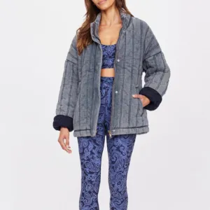 The Upside Daria Jacket - Blue