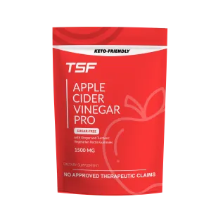 TSF Apple Cider Vinegar Pro Sugar Free 30's