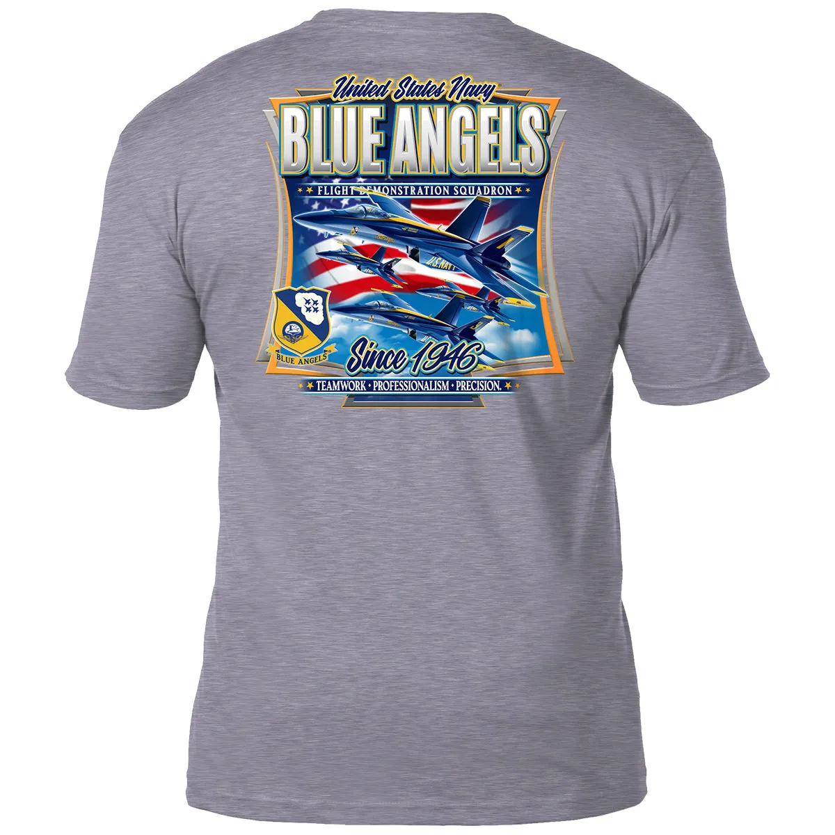 U.S. Navy Blue Angels Since 1946 7.62 Design Men's Heather T-Shirt