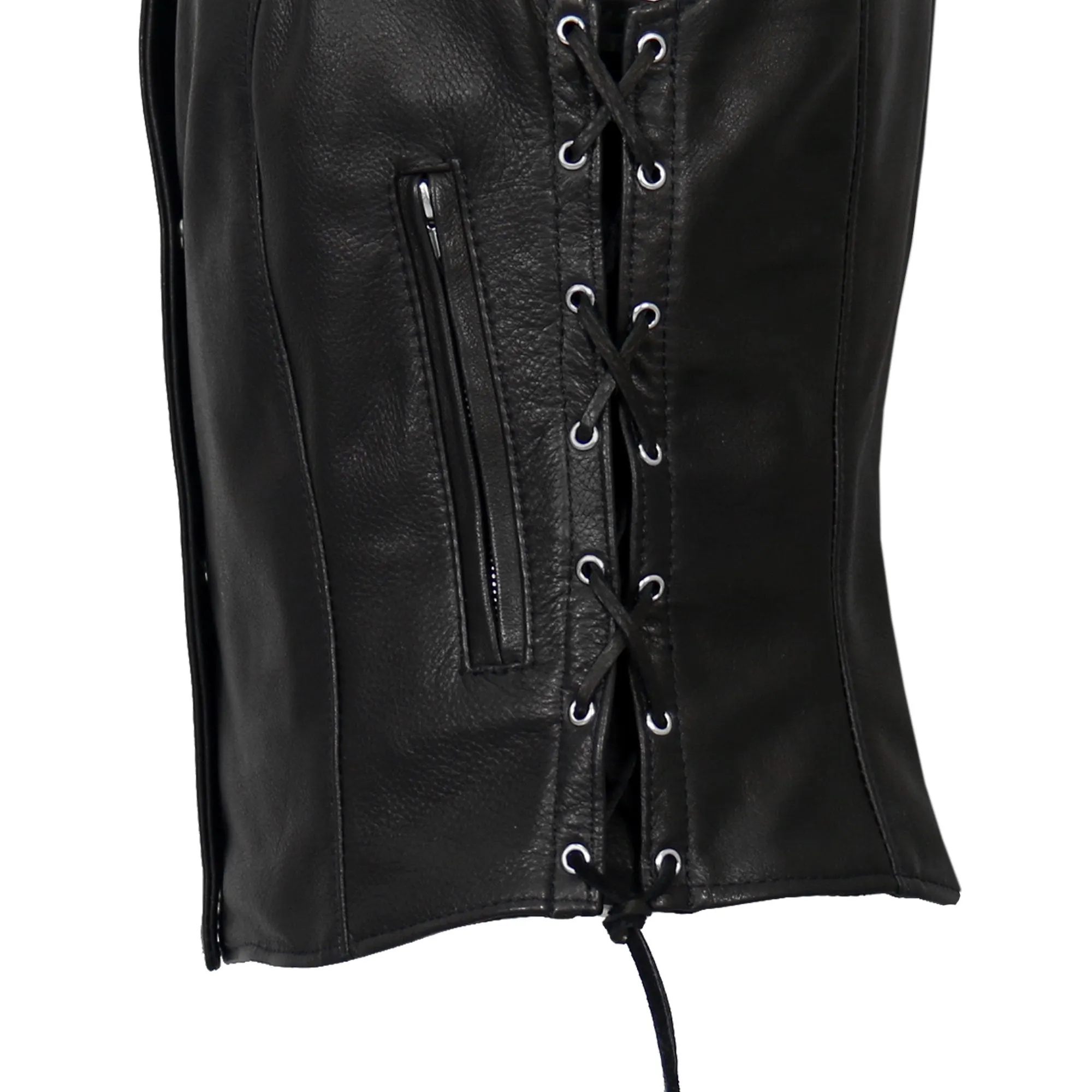 Vest USA Made Side Lace,  VSL5002-HL