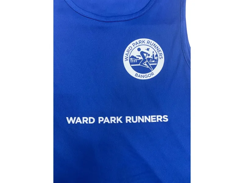 Ward Park Runners Mens Running Vest (Blue)