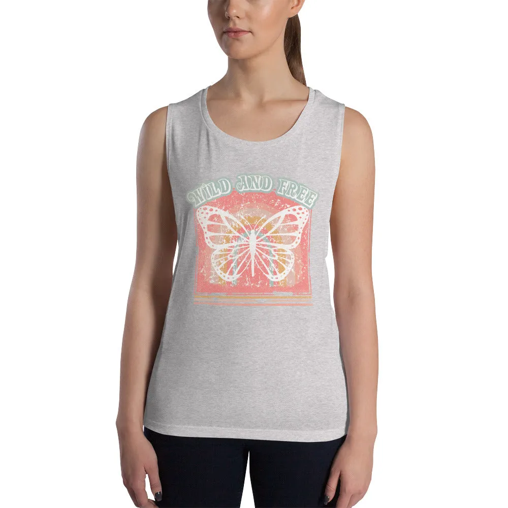 Wild and Free Ladies’ Muscle Tank