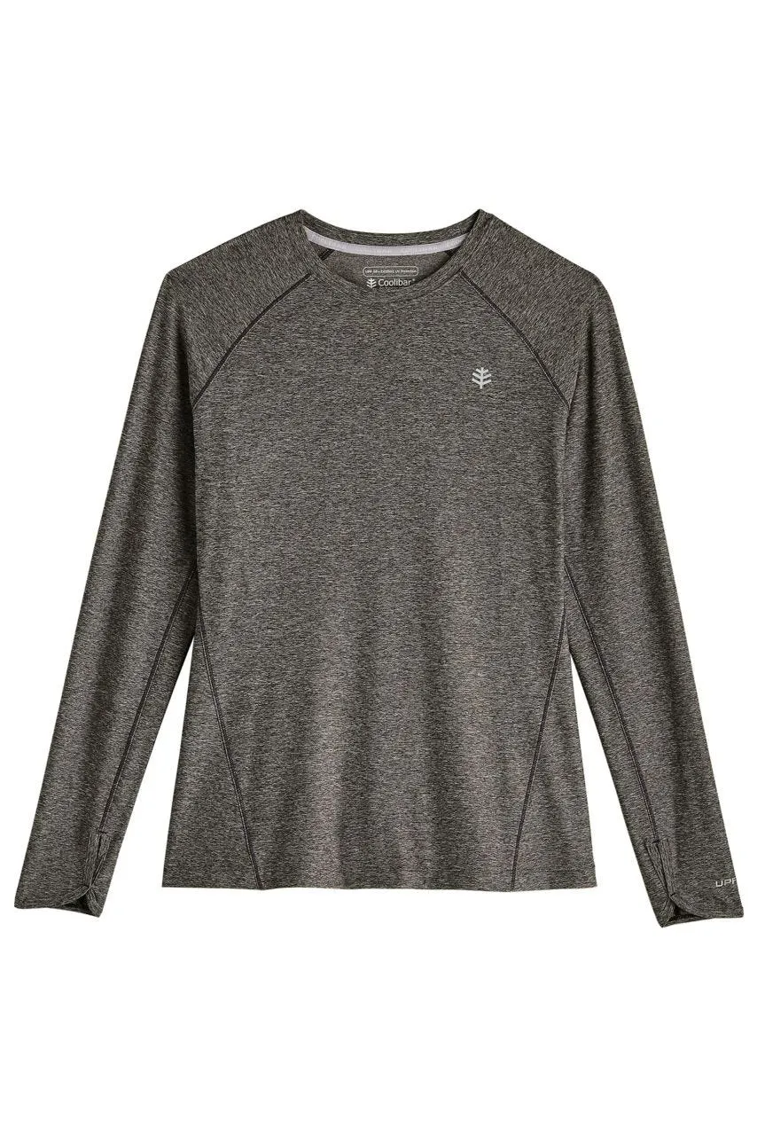 Women's Devi Long Sleeve Fitness T-Shirt  |  Charcoal Heather