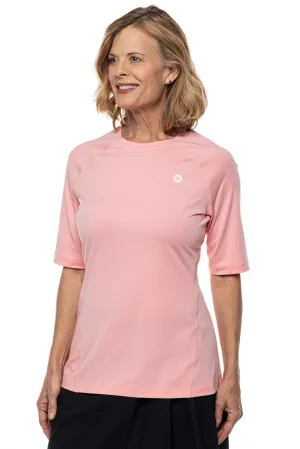 Women's Devi Short Sleeve Fitness T-Shirt  |  Peachy Pink