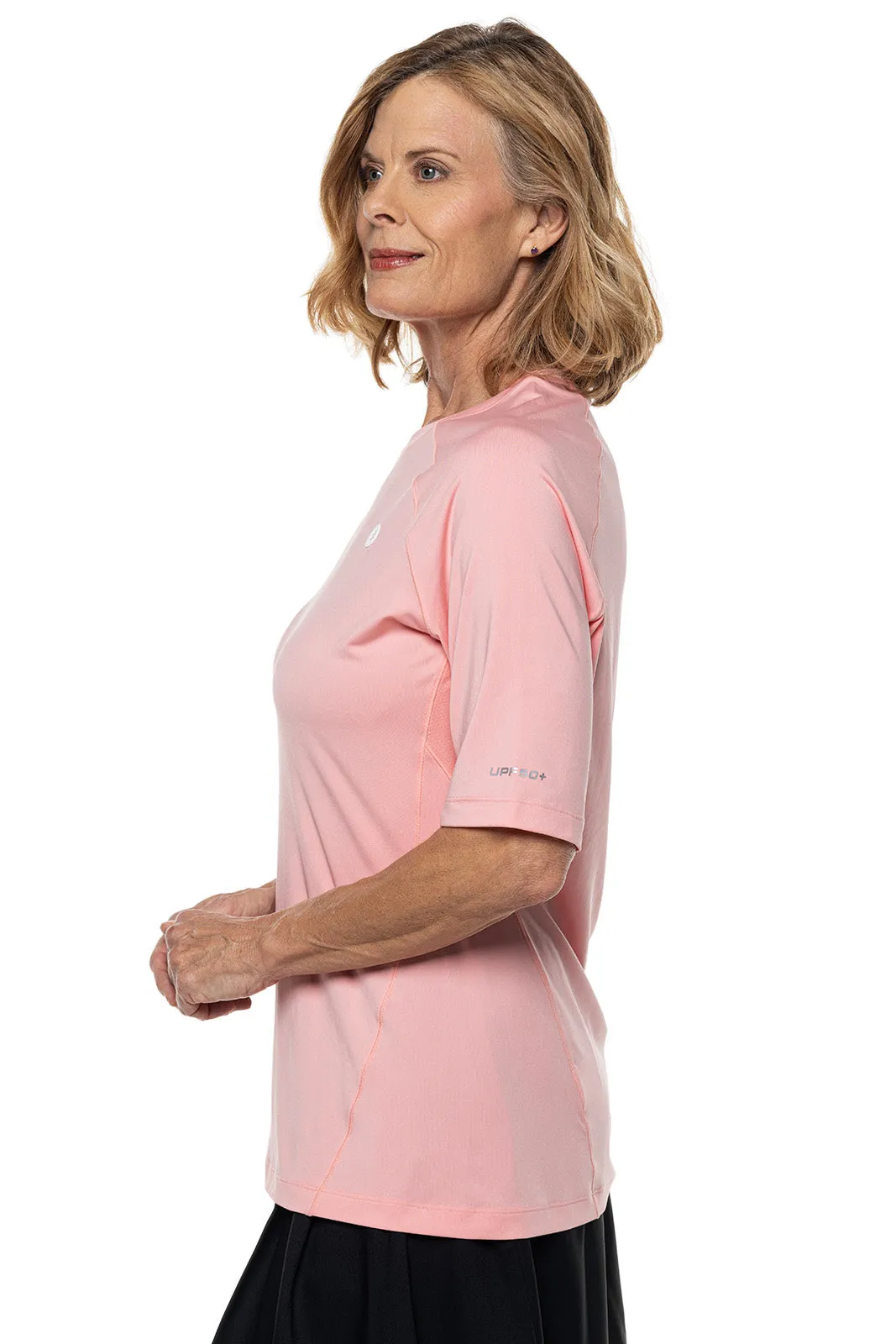 Women's Devi Short Sleeve Fitness T-Shirt  |  Peachy Pink