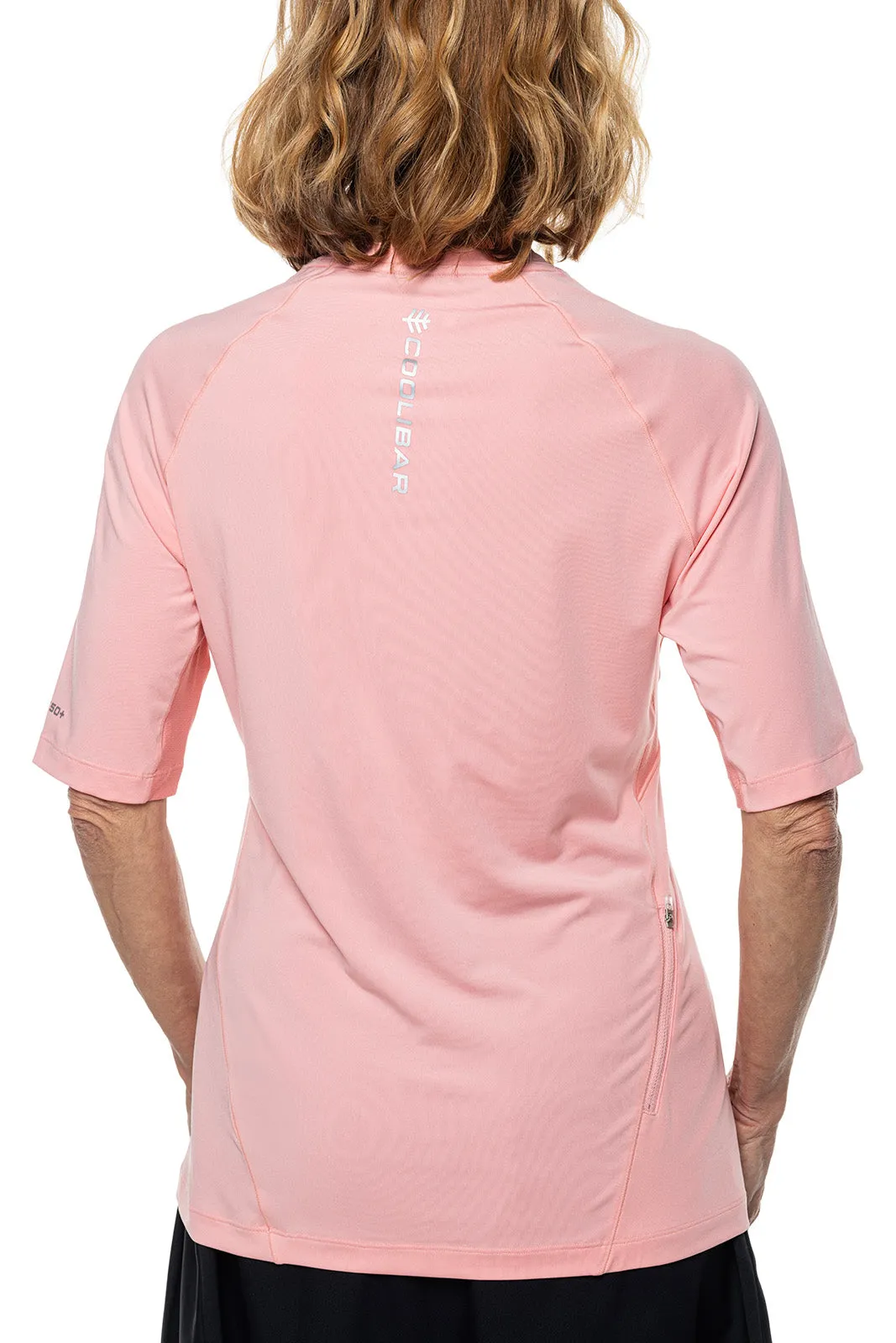 Women's Devi Short Sleeve Fitness T-Shirt  |  Peachy Pink