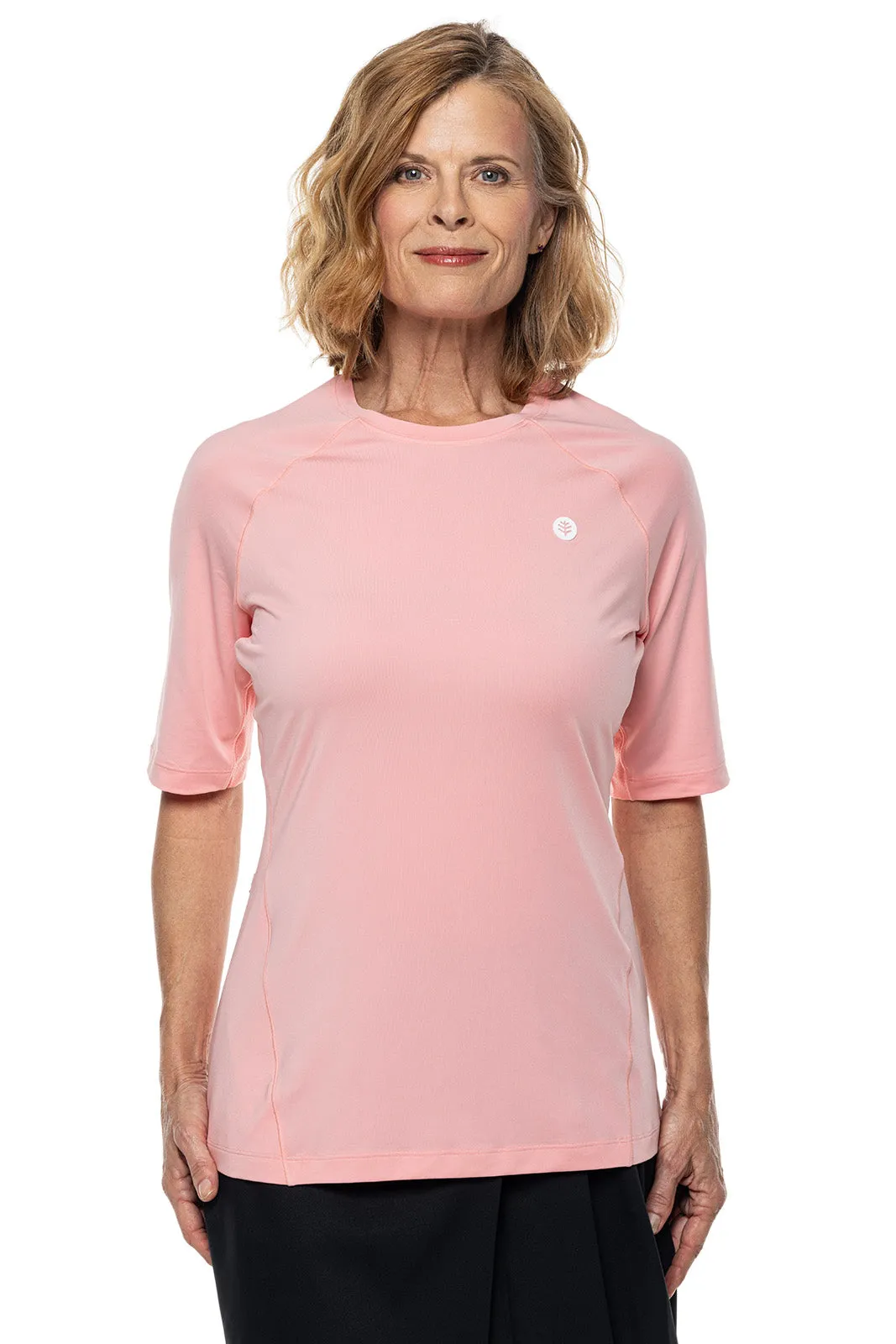 Women's Devi Short Sleeve Fitness T-Shirt  |  Peachy Pink